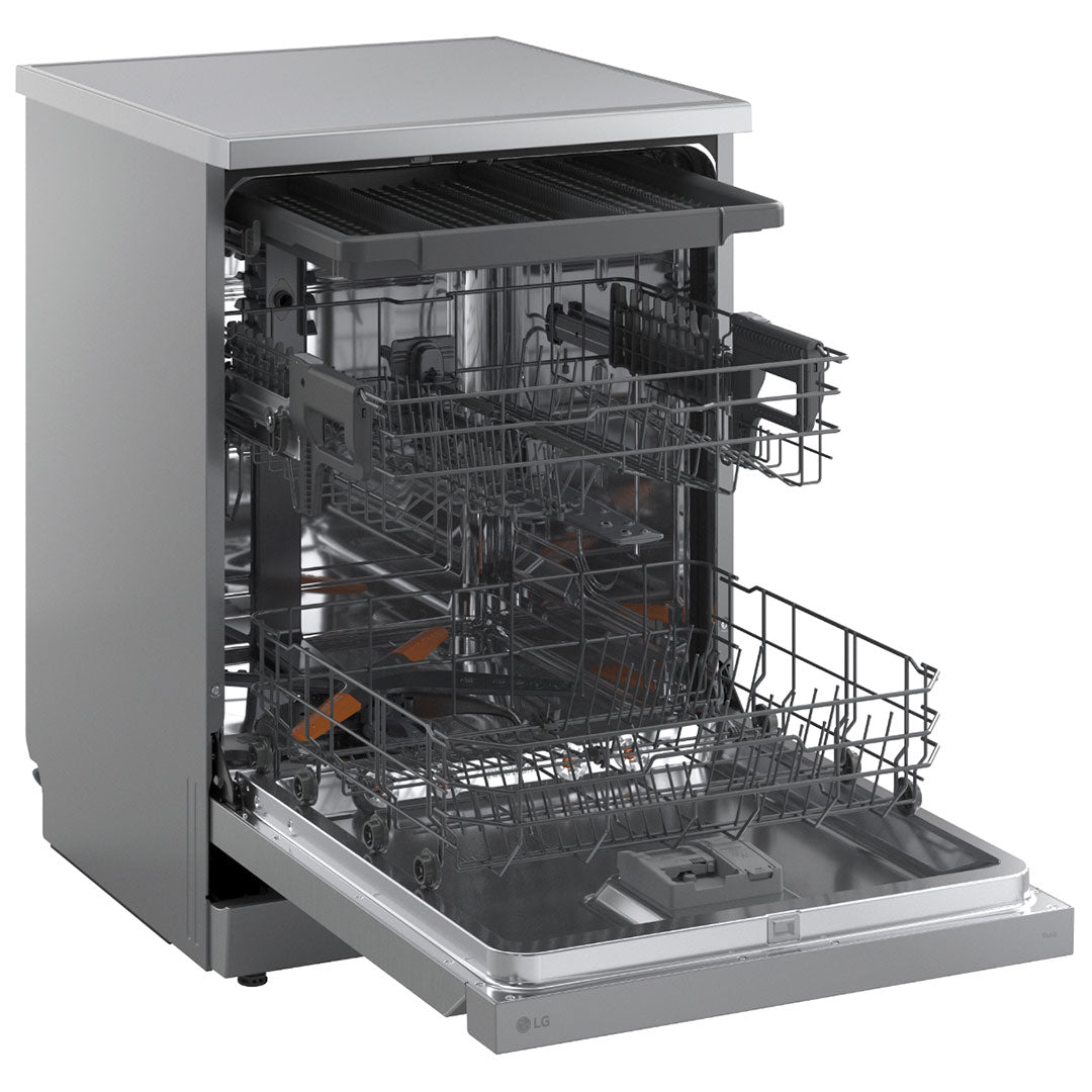 LG Maquina Louça 10PROG 14TALHERES 3CESTOS INOX (a)