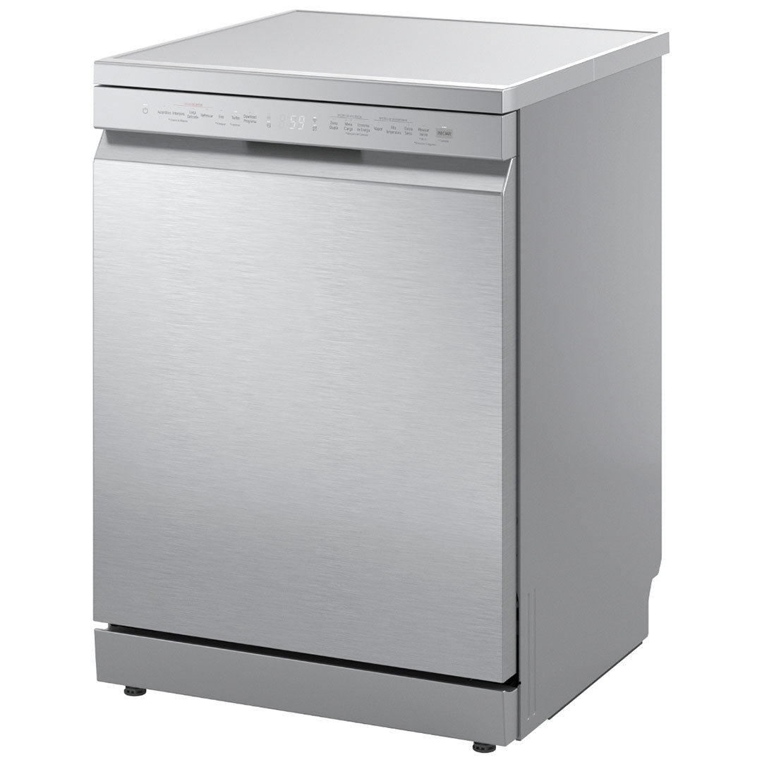 LG Maquina Louça 7PROG 14TALHERES 2CESTOS Silver (a)