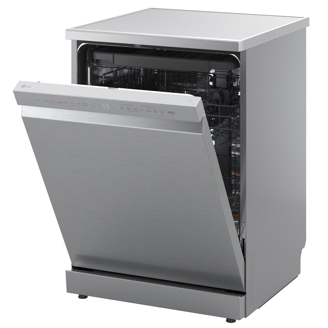 LG Maquina Louça 7PROG 14TALHERES 2CESTOS Silver (a)