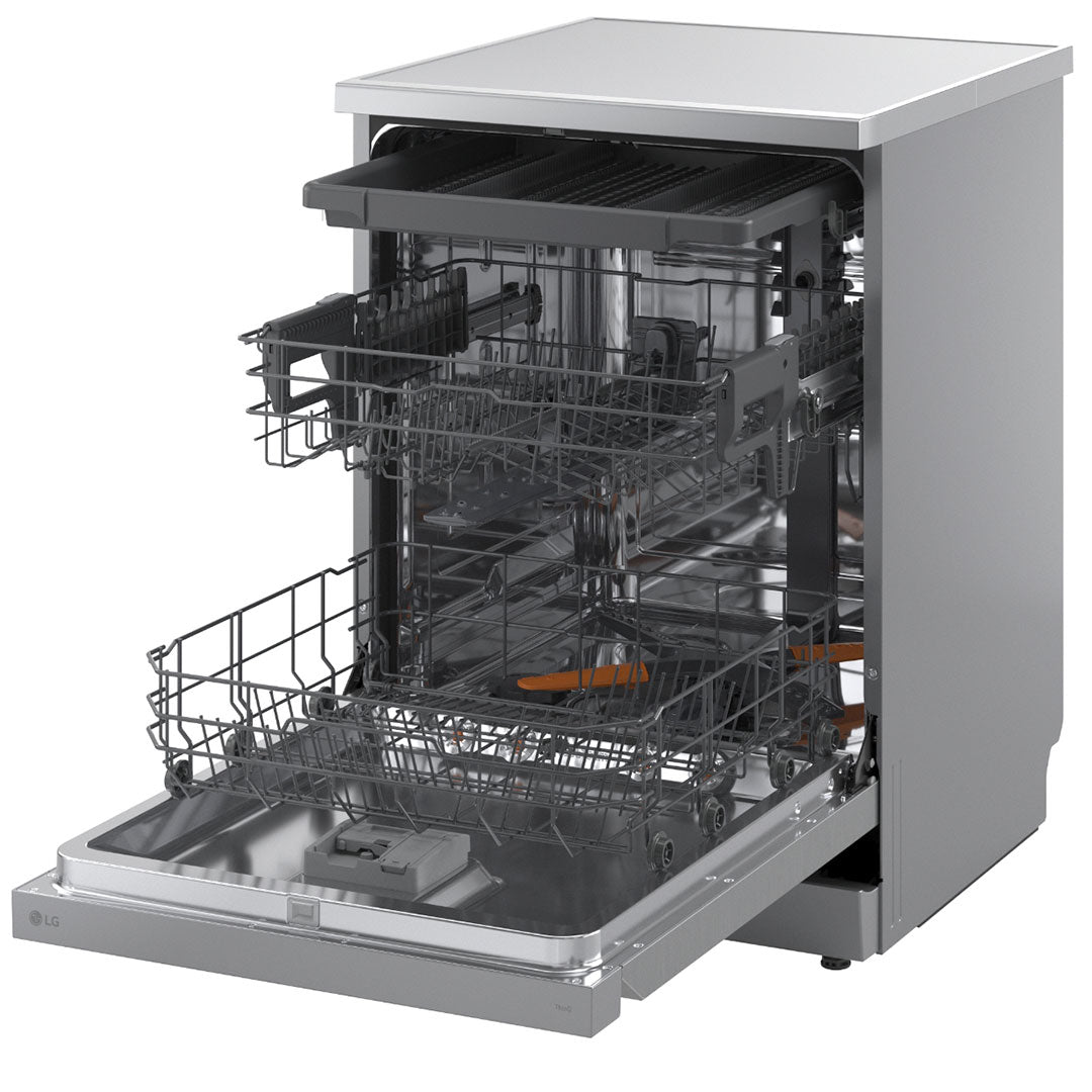 LG Maquina Louça 10PROG 14TALHERES 3CESTOS INOX (a)