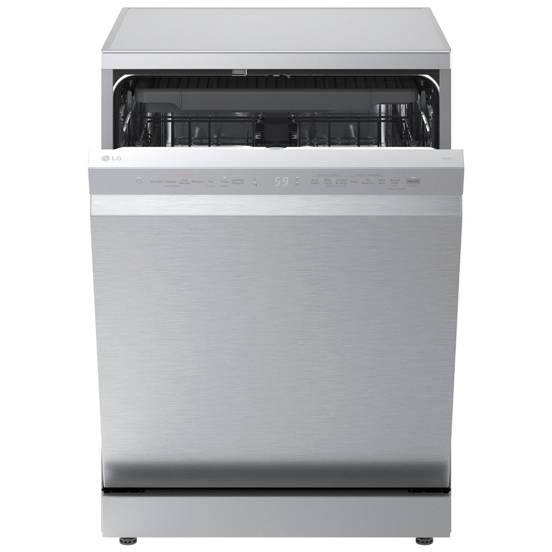 LG Maquina Louça 7PROG 14TALHERES 2CESTOS Silver (a)