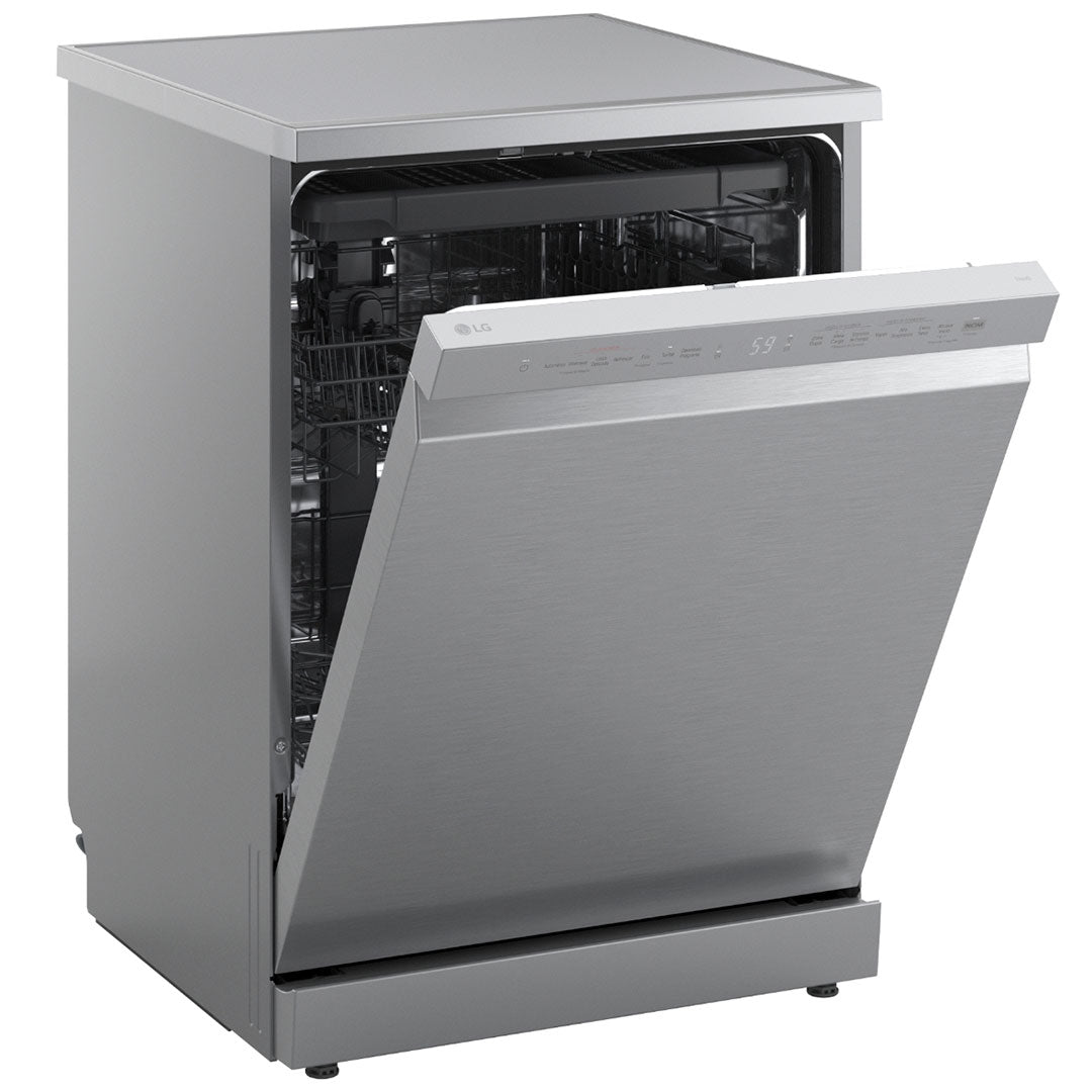 LG Maquina Louça 10PROG 14TALHERES 3CESTOS INOX (a)