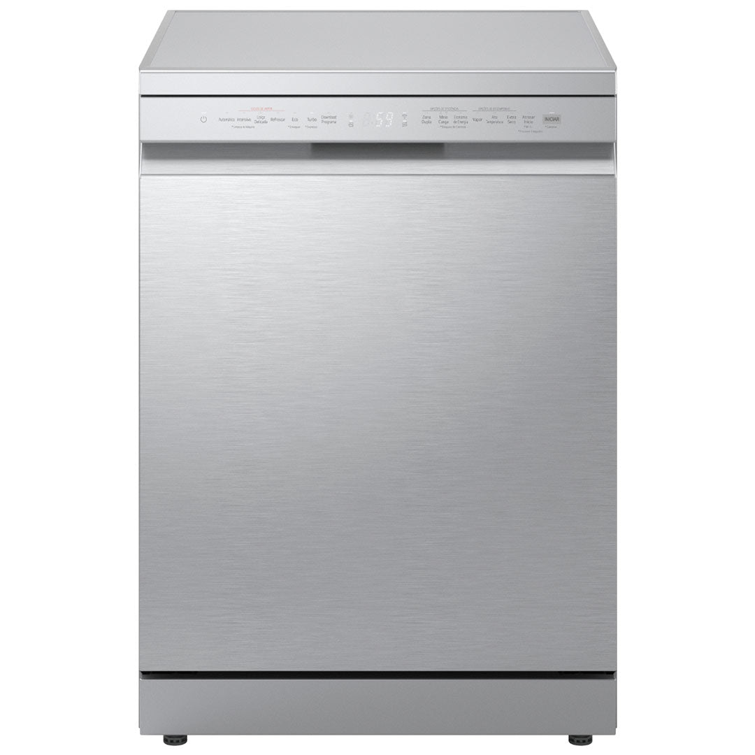 LG Maquina Louça 7PROG 14TALHERES 2CESTOS Silver (a)
