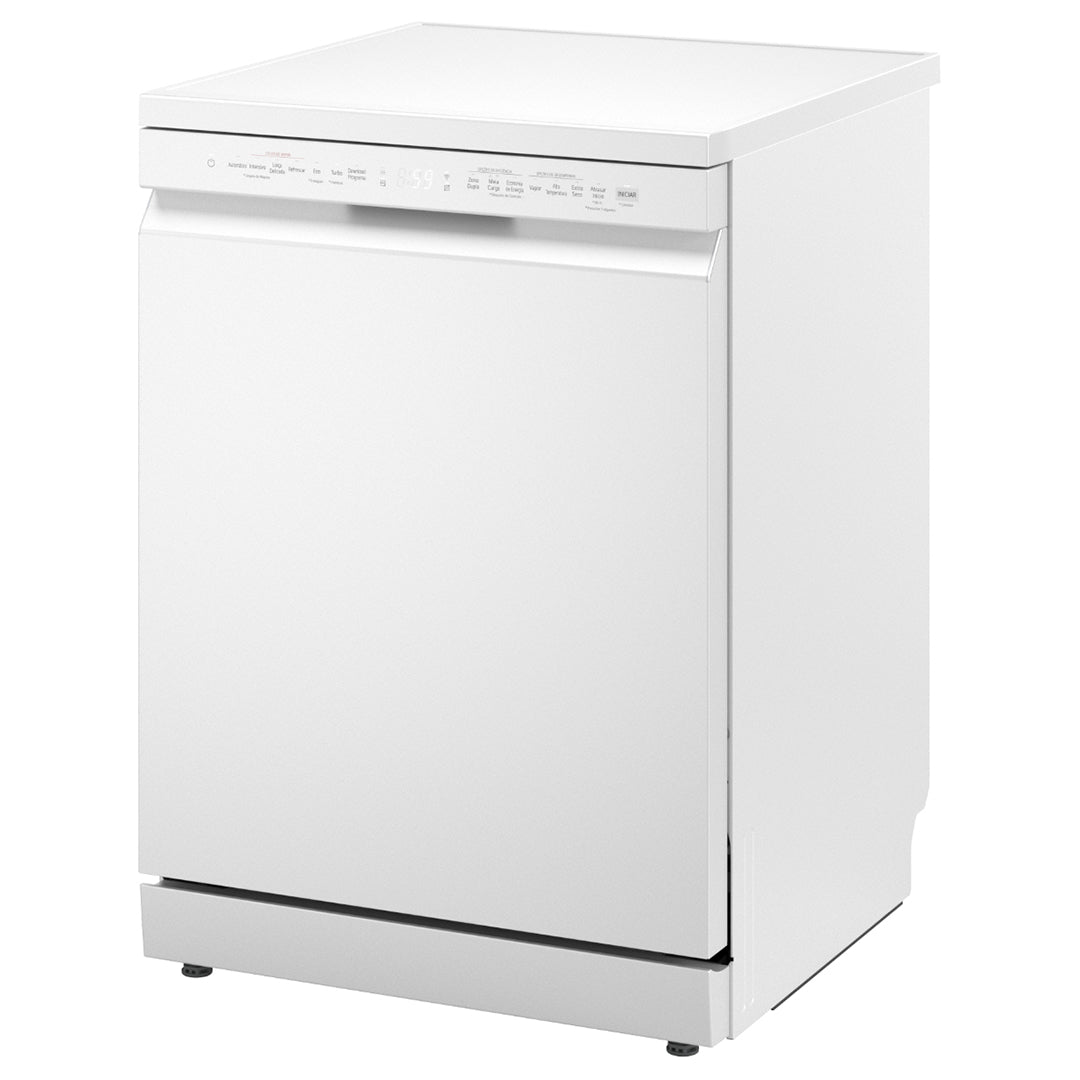 LG Maquina Louça 8PROG 14TALHERES QW Tsteam Branco (a