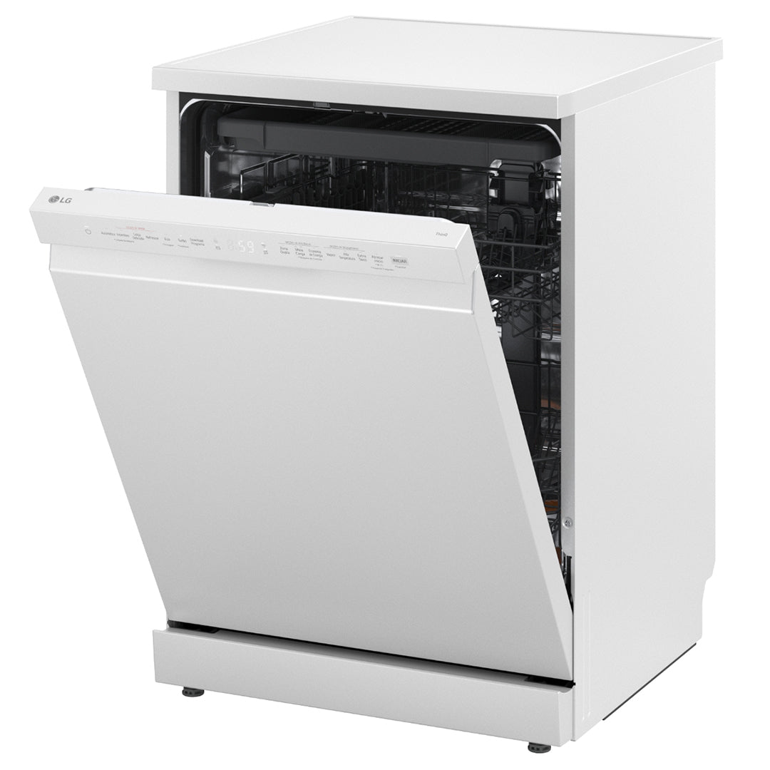 LG Maquina Louça 8PROG 14TALHERES QW Tsteam Branco (a