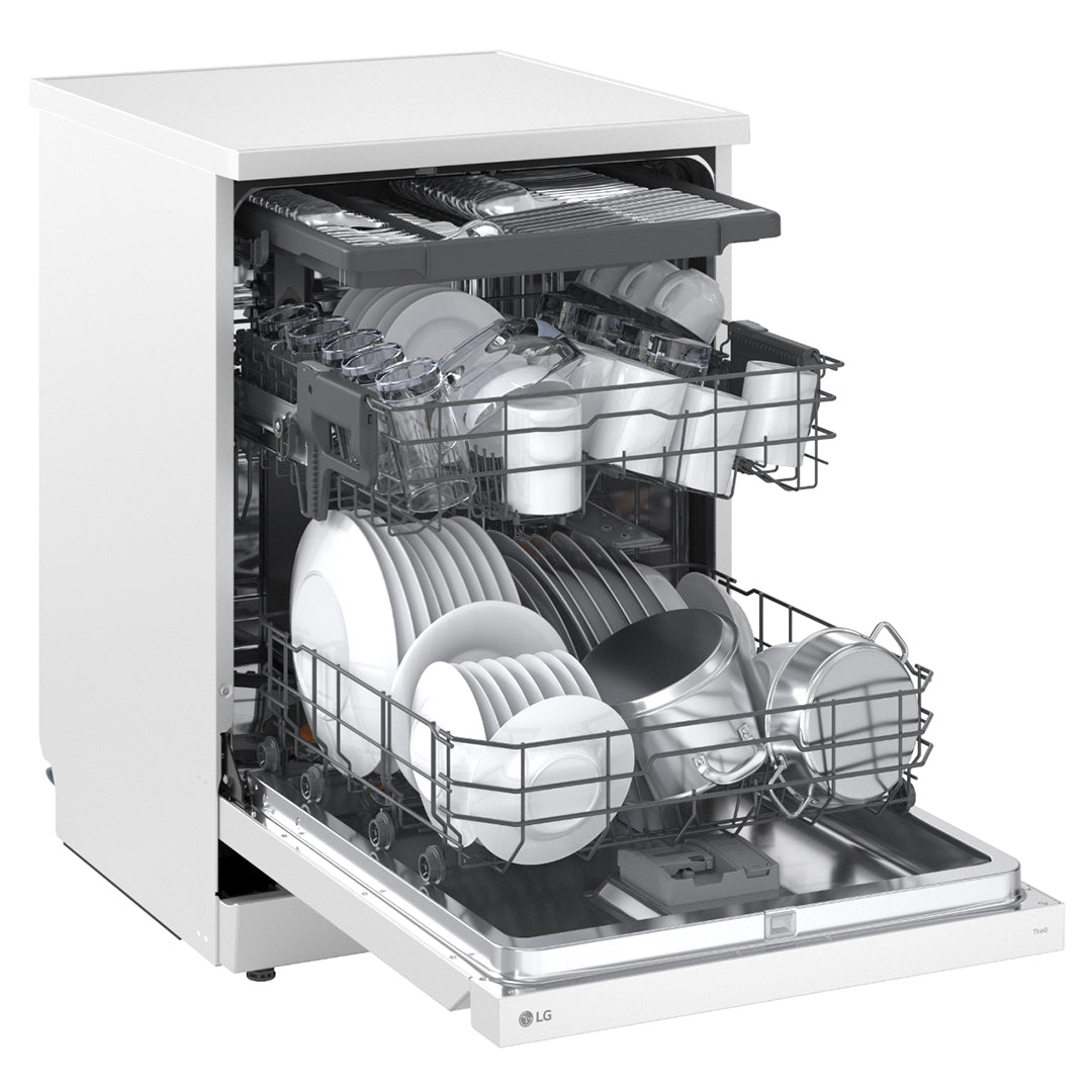 LG Maquina Louça 8PROG 14TALHERES QW Tsteam Branco (a