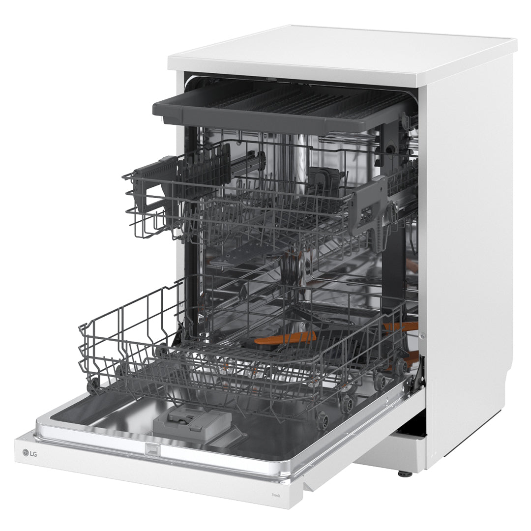 LG Maquina Louça 8PROG 14TALHERES QW Tsteam Branco (a