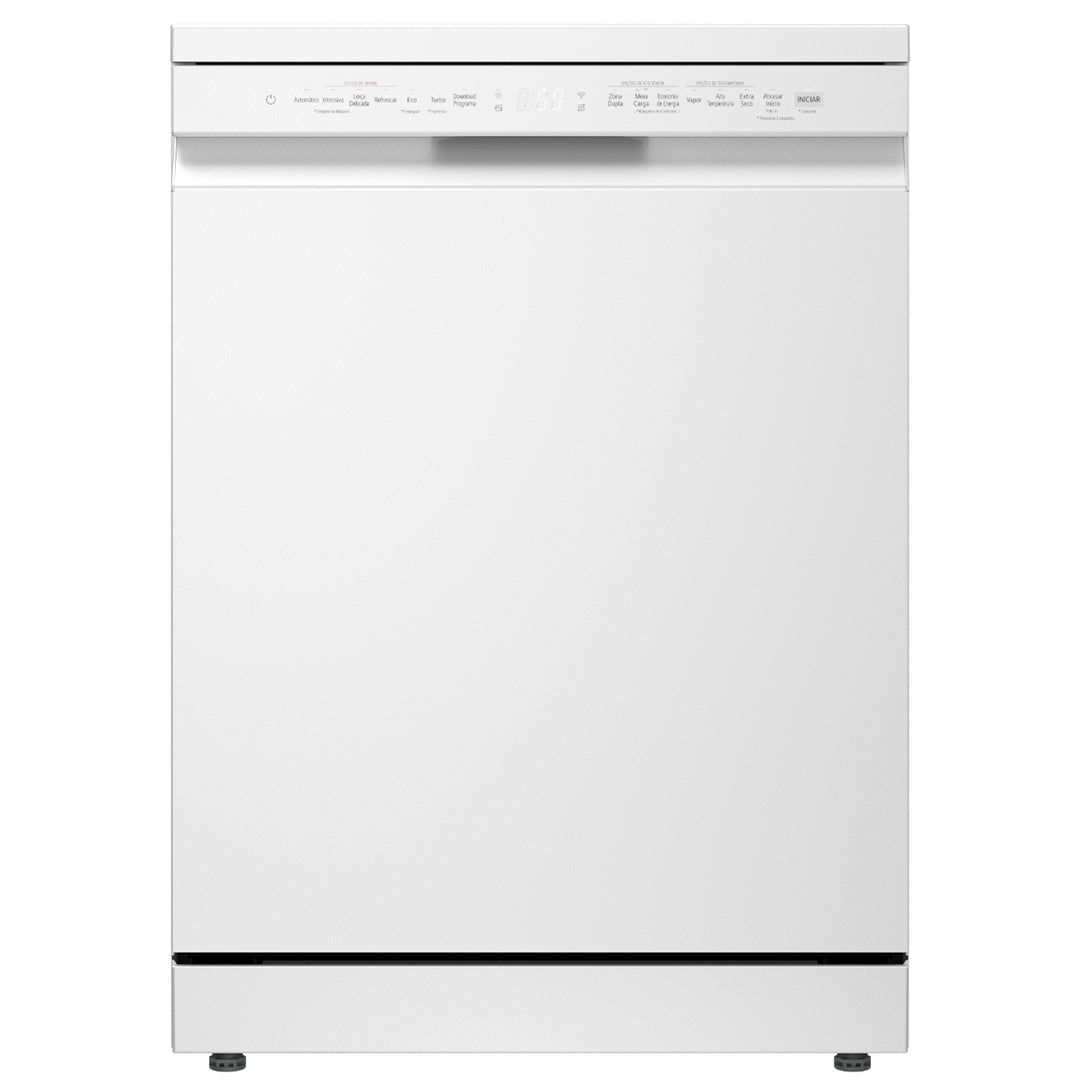 LG Maquina Louça 8PROG 14TALHERES QW Tsteam Branco (a