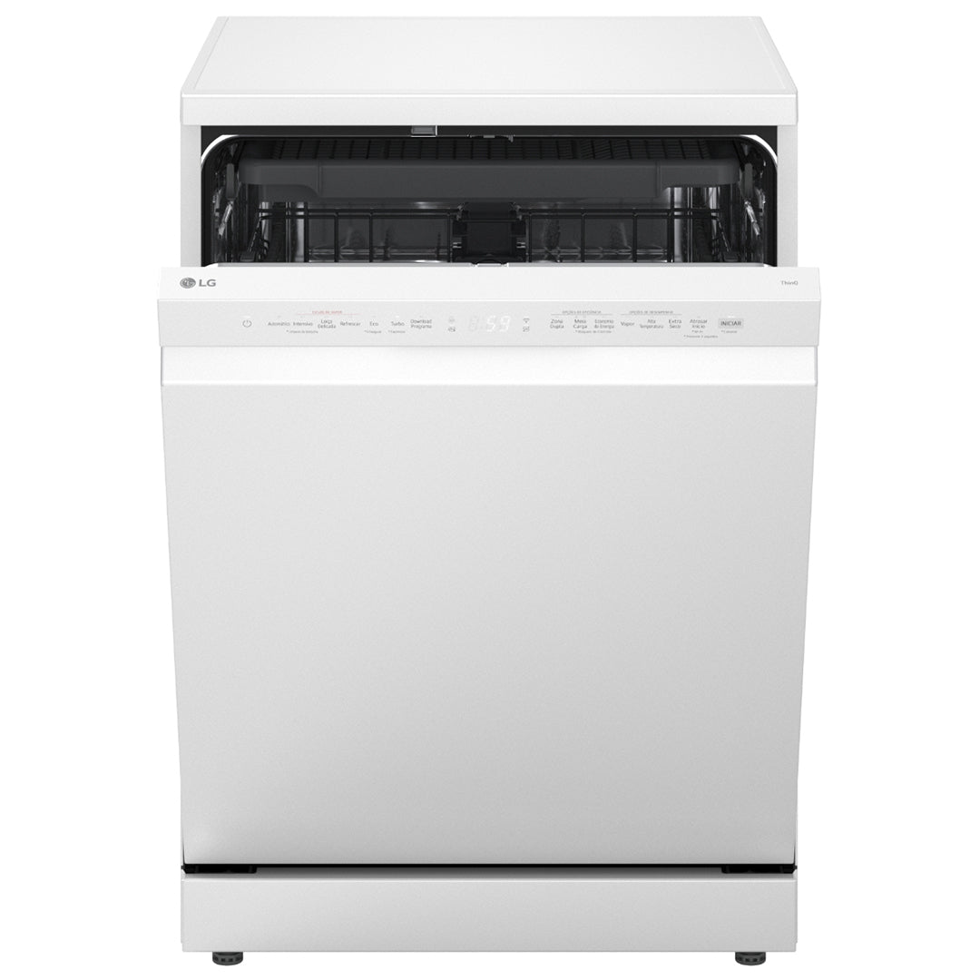 LG Maquina Louça 8PROG 14TALHERES QW Tsteam Branco (a