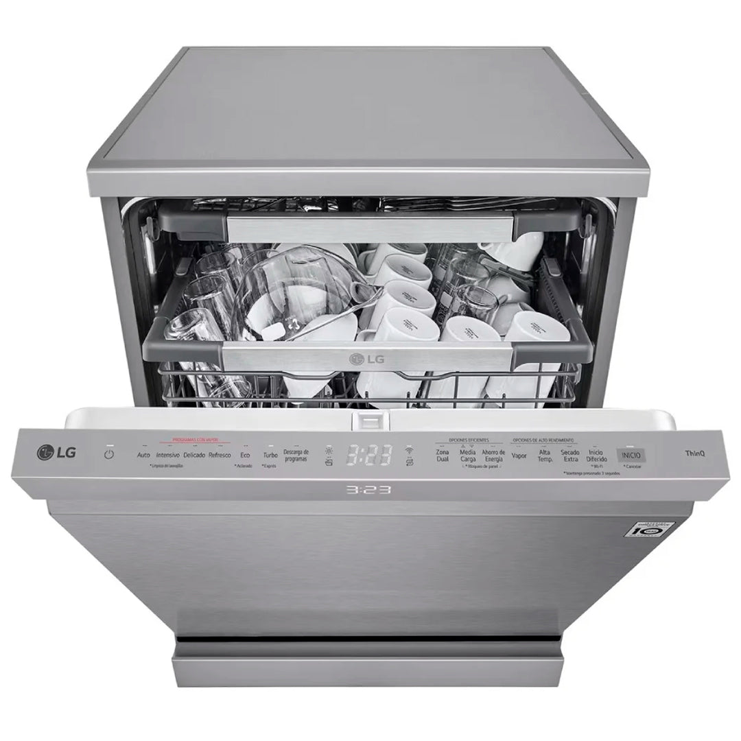 LG Maquina Louça 8PROG 14TALHERES Quadwash Silver (a)