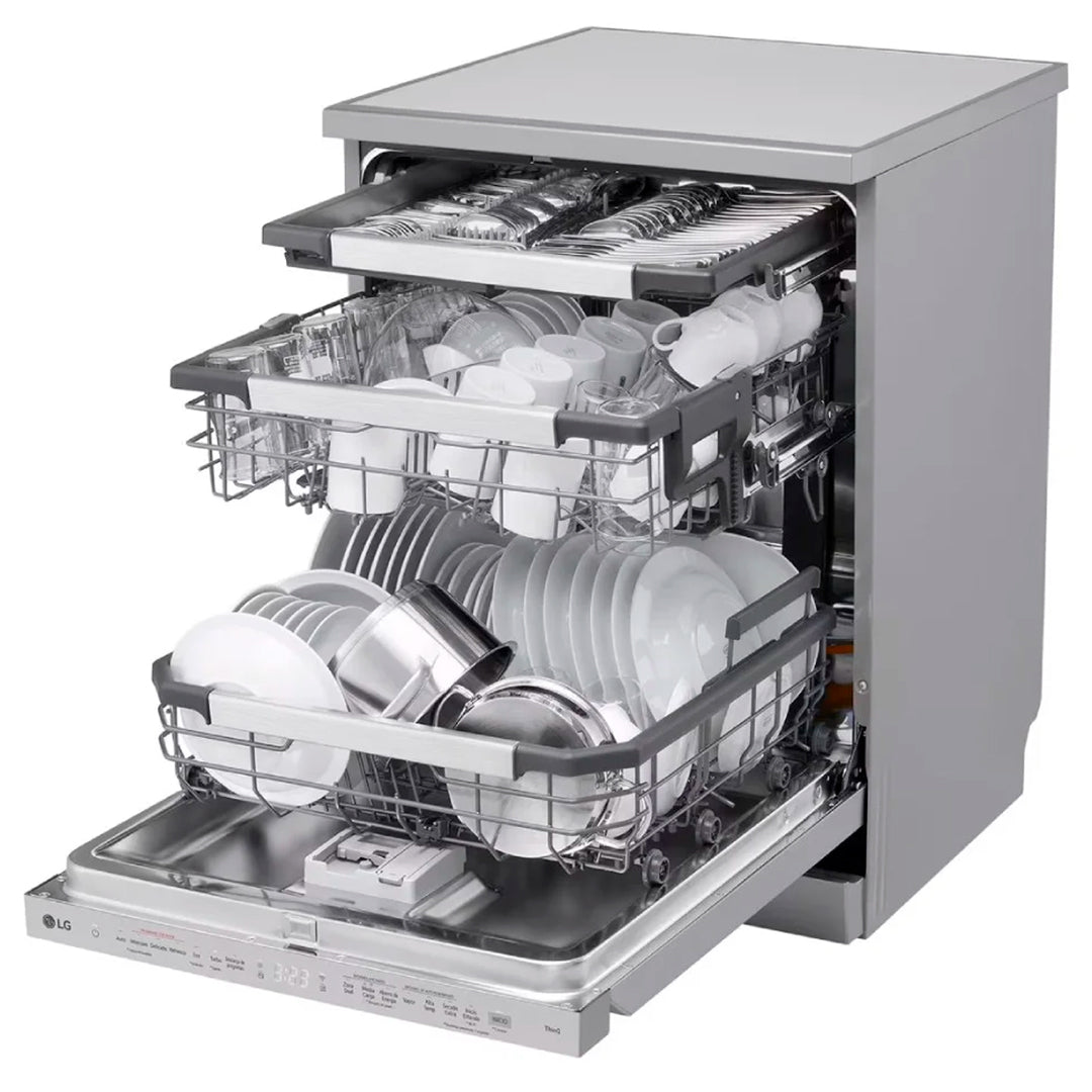 LG Maquina Louça 8PROG 14TALHERES Quadwash Silver (a)