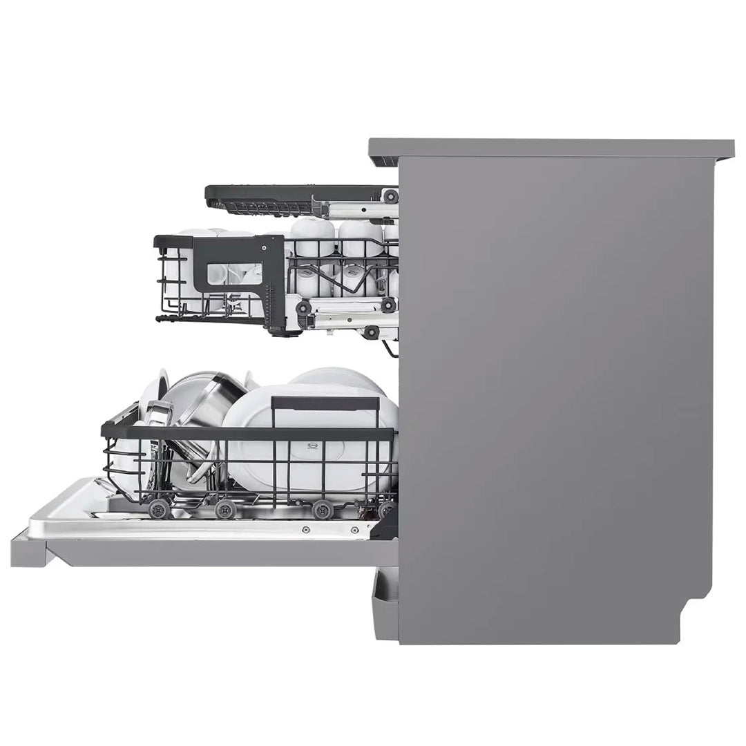 LG Maquina Louça 8PROG 14TALHERES Quadwash Silver (a)