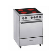 Meireles Fogao 60X60CM 4Z Vitro INOX Forno Elect Estatico A