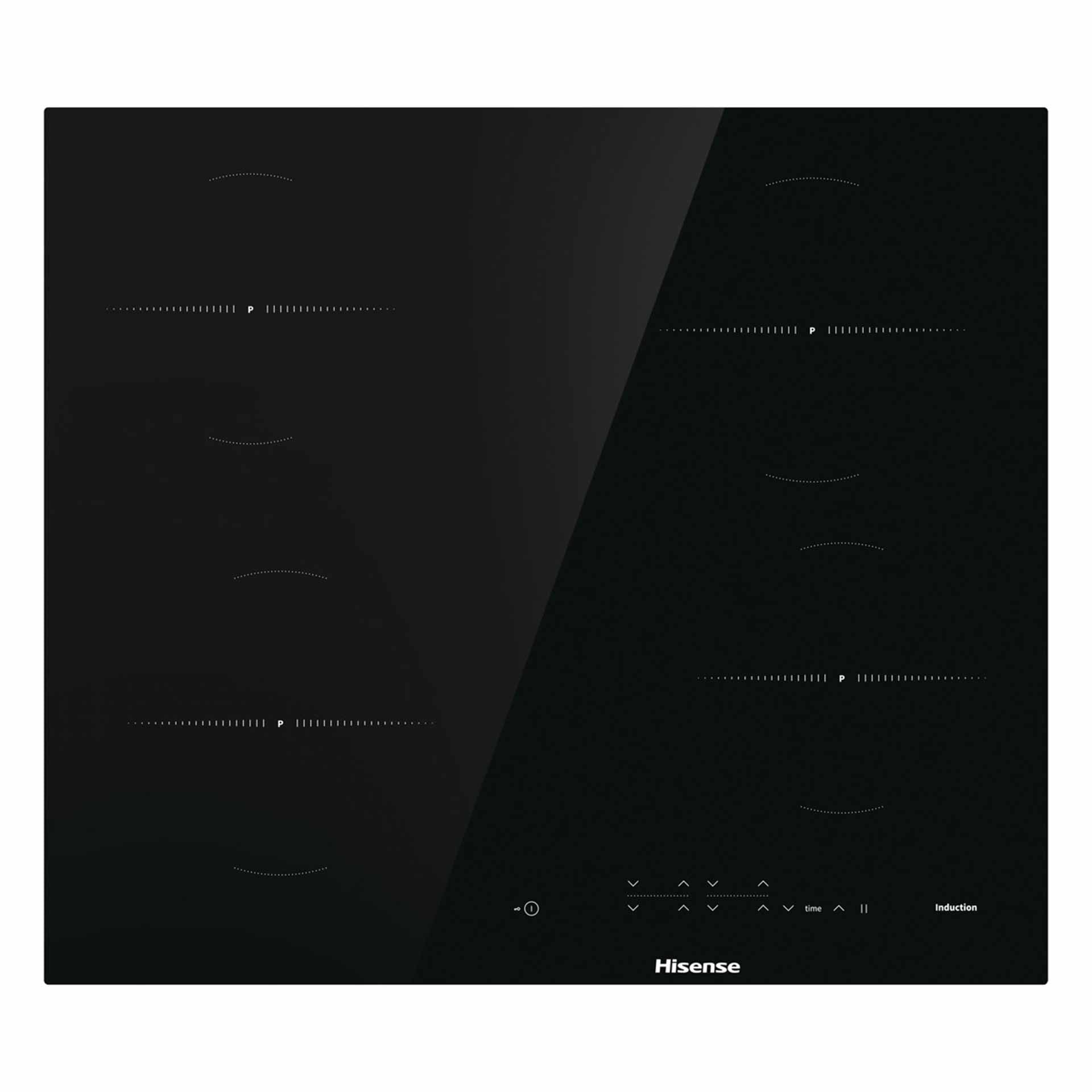 HISENSE PLACA VITRO 60CM 4ZONAS TOUCH CONTROL E6431CB