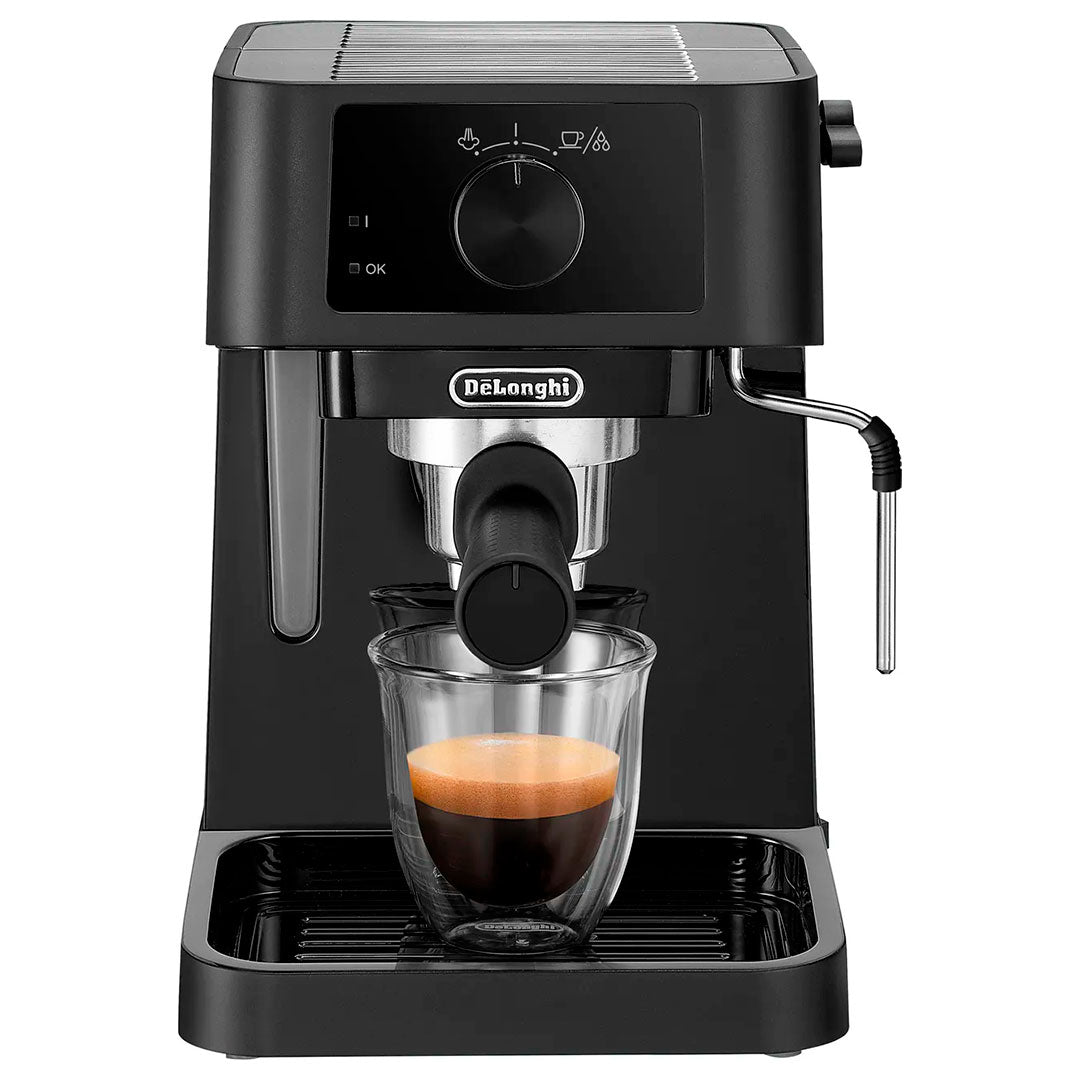 DELONGHI MAQUINA CAFE EXPRESSO 15BAR STILOSA MATE BRILHANTE EC230BK