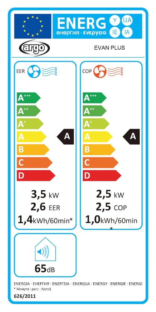 Ar condicionado portátil Argo EVAN PLUS (13000 BTU)