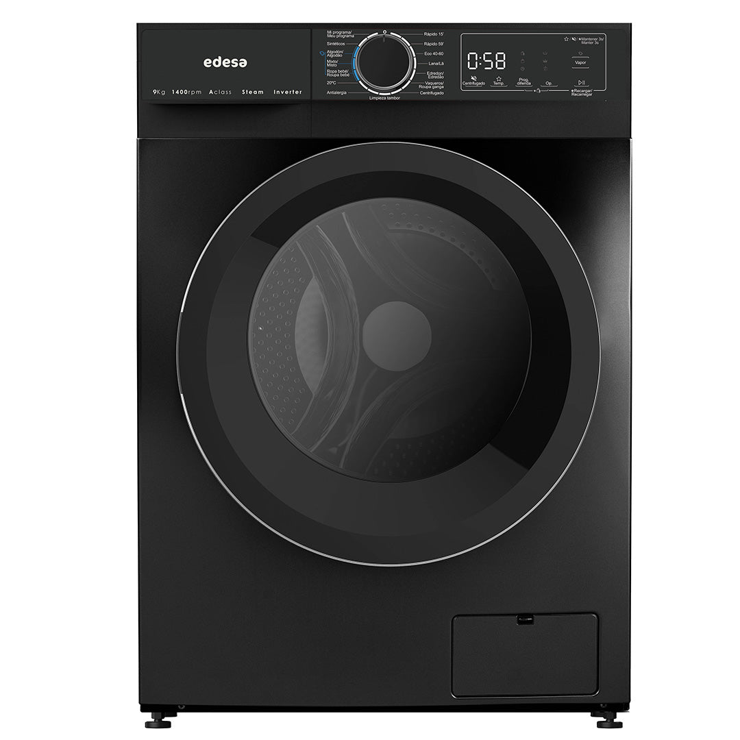 EDESA MAQUINA ROUPA 1400RT 9KG PRETO (A) EWF9400MTBK