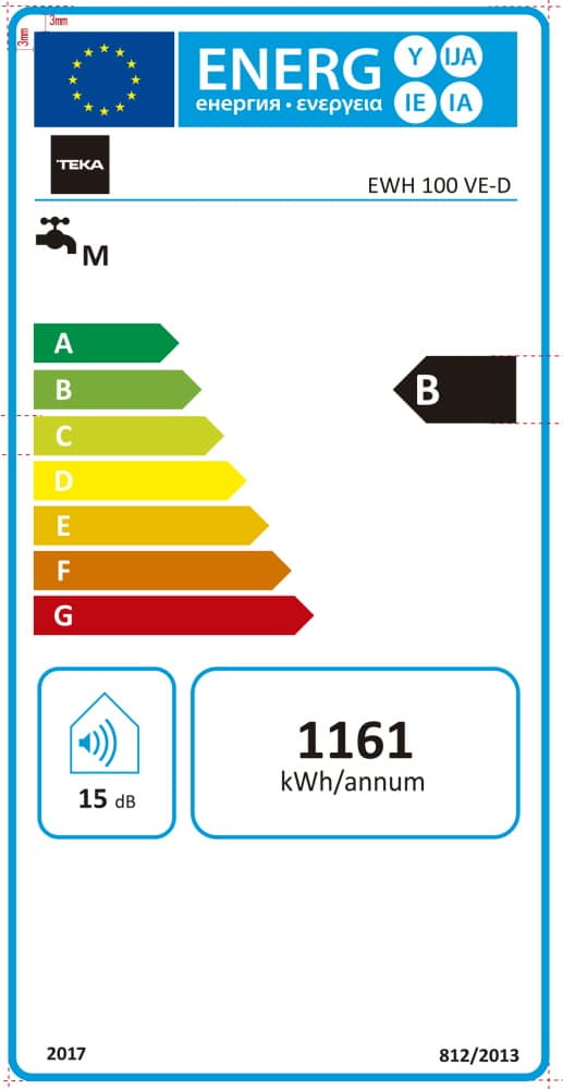 Termoacumulador Teka EWH 100 VE D (100L)