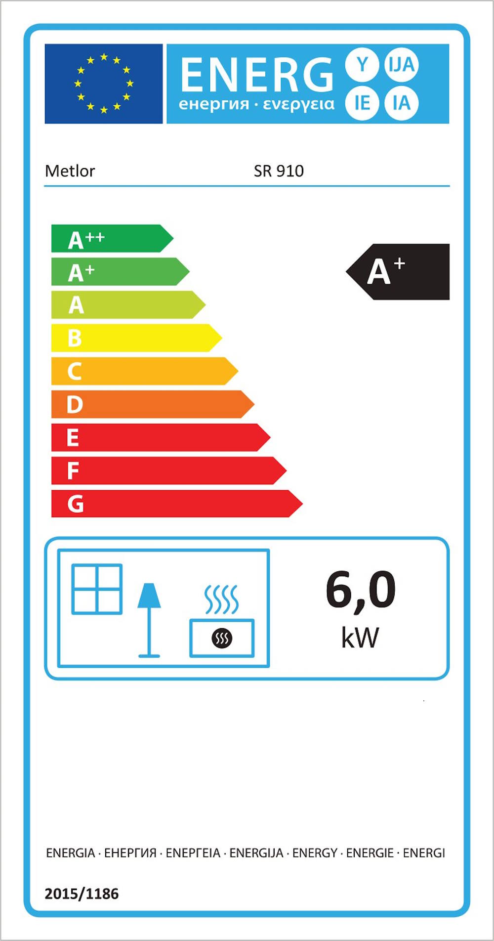 Salamandra a Lenha Ventilada Metlor SR910 Canto