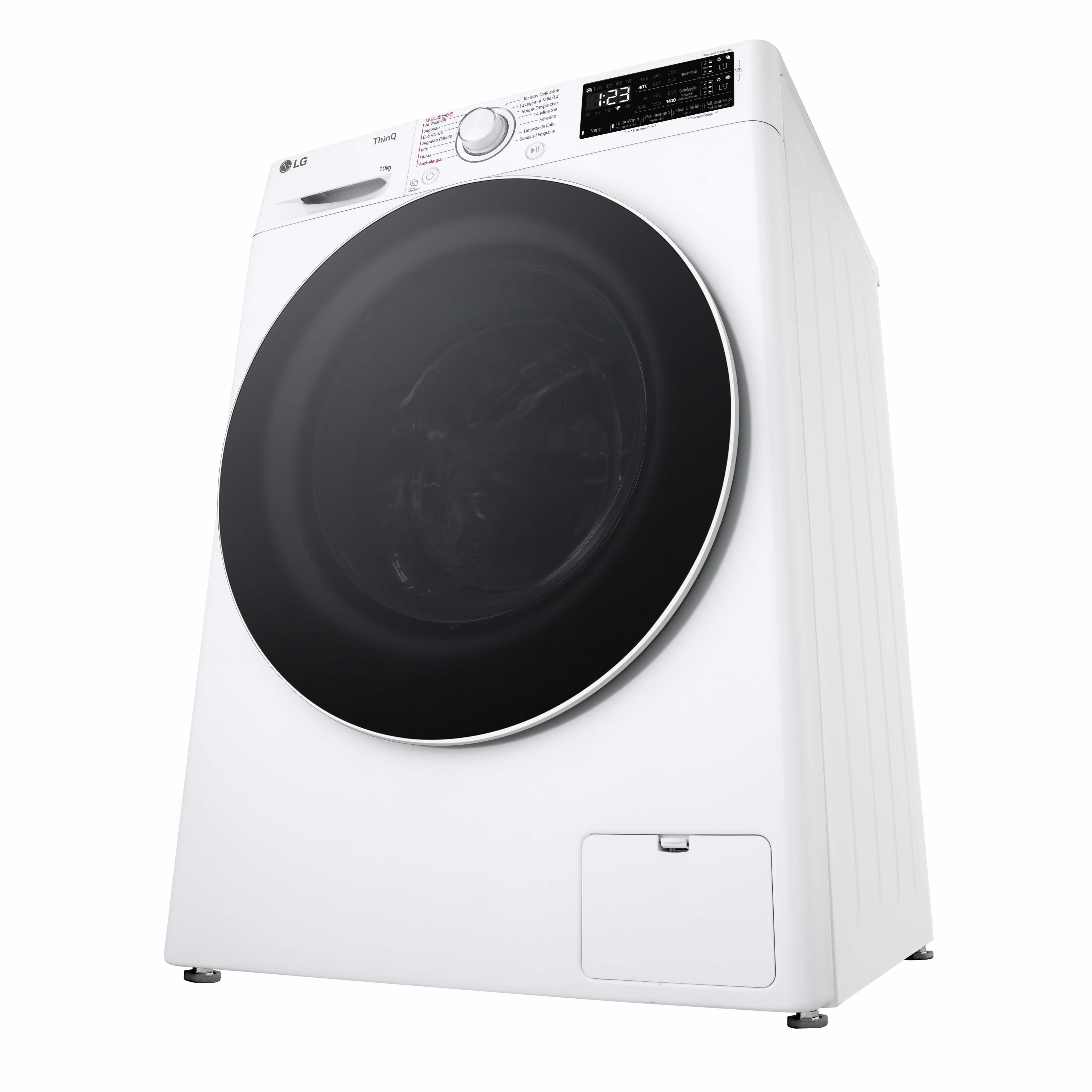 LG MAQUINA ROUPA 10KG 1400RT EZDISPENSE WIFI (A) F4WR3510A0W