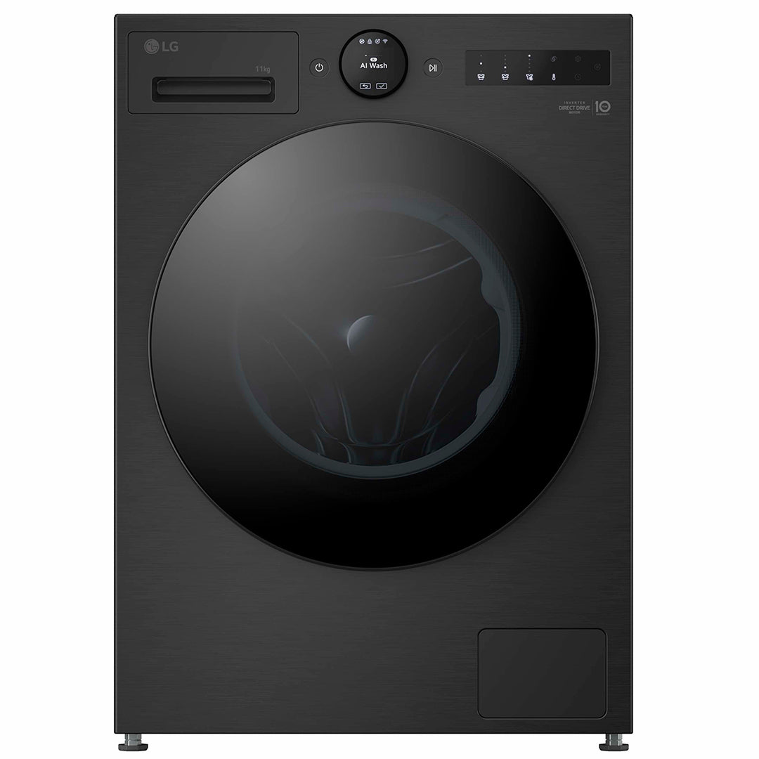 LG MAQUINA ROUPA 11KG 1400RT AI DD STEAM PRETO (A) F4X7511TBB