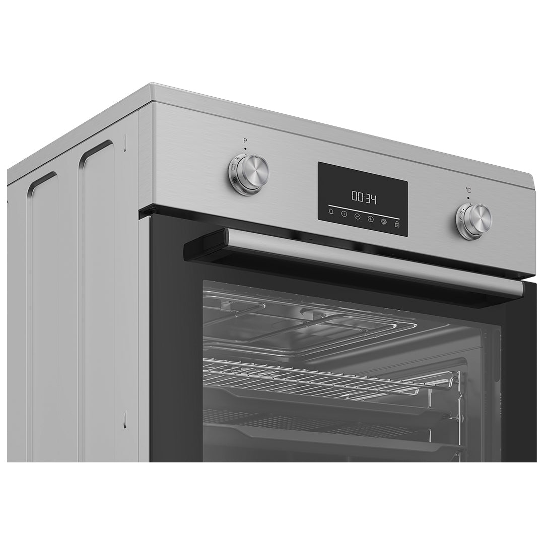 Beko Fogao 60X60CM Placa Induçao 4ZONAS Forno Multif Inox a