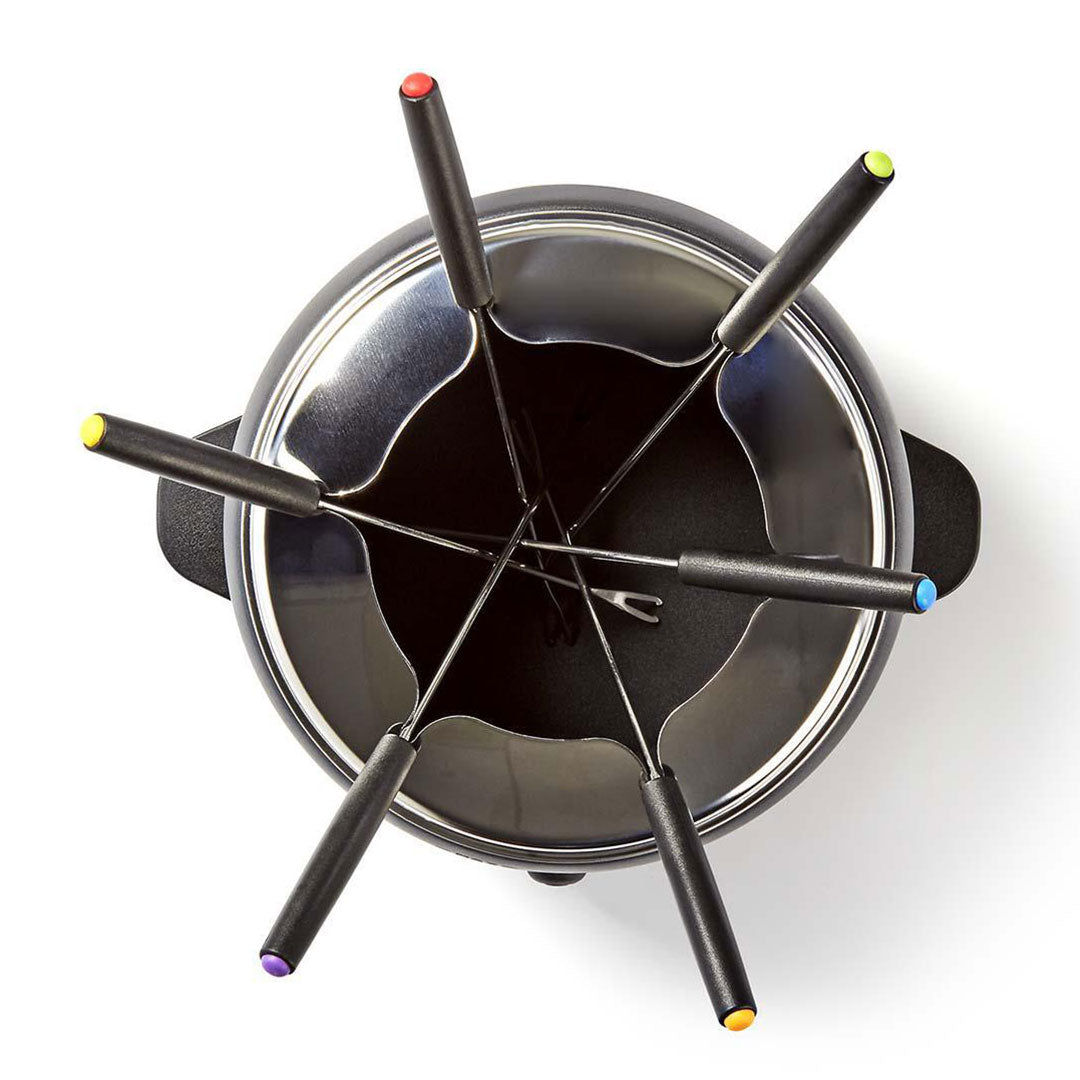 NEDIS FONDUE 2.3LT 6GARFOS FCFO110EBK6