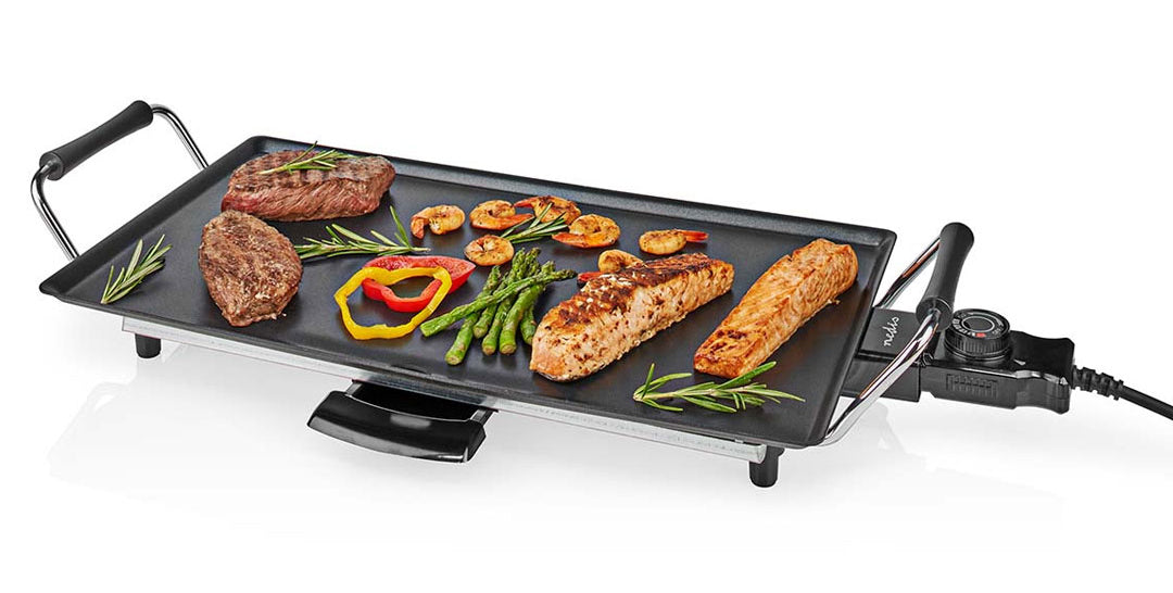 NEDIS GRELHADOR 2000W 47.5x26.5mm FCTE110EBK50