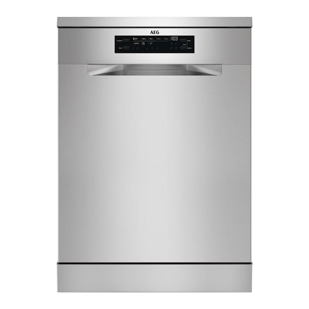 AEG MAQUINA LOUÇA 8PROG 13TALHERES INOX (D) FFB33607ZM