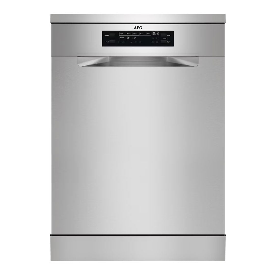 AEG MAQUINA LOUÇA 8PROG 14TALHERES INOX (C) FFB74917ZM