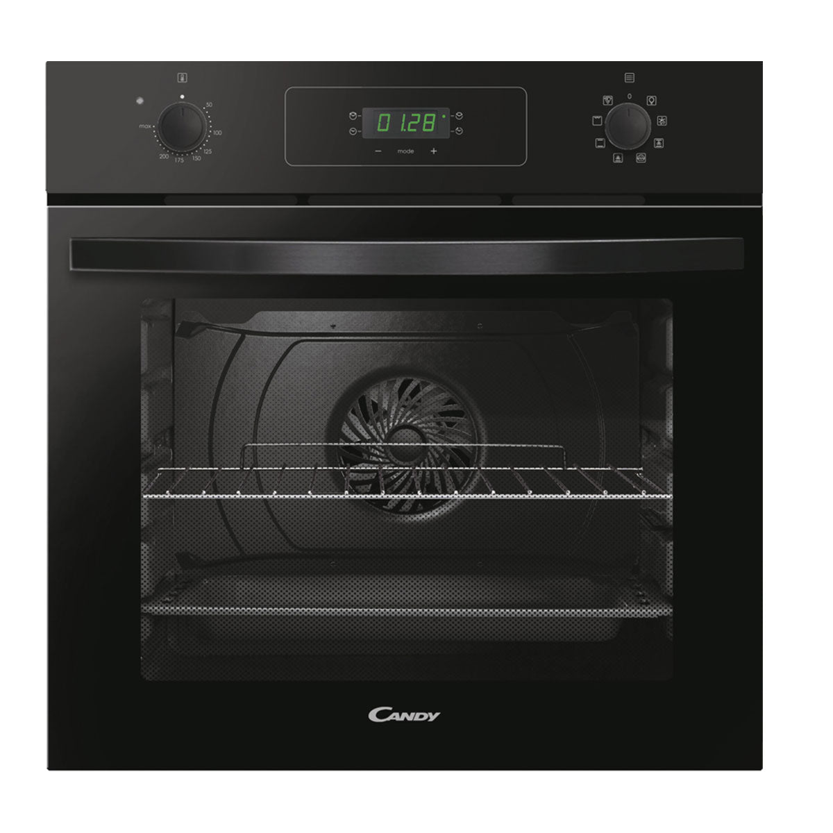 Candy Forno Ventilado 65LT Preto A+