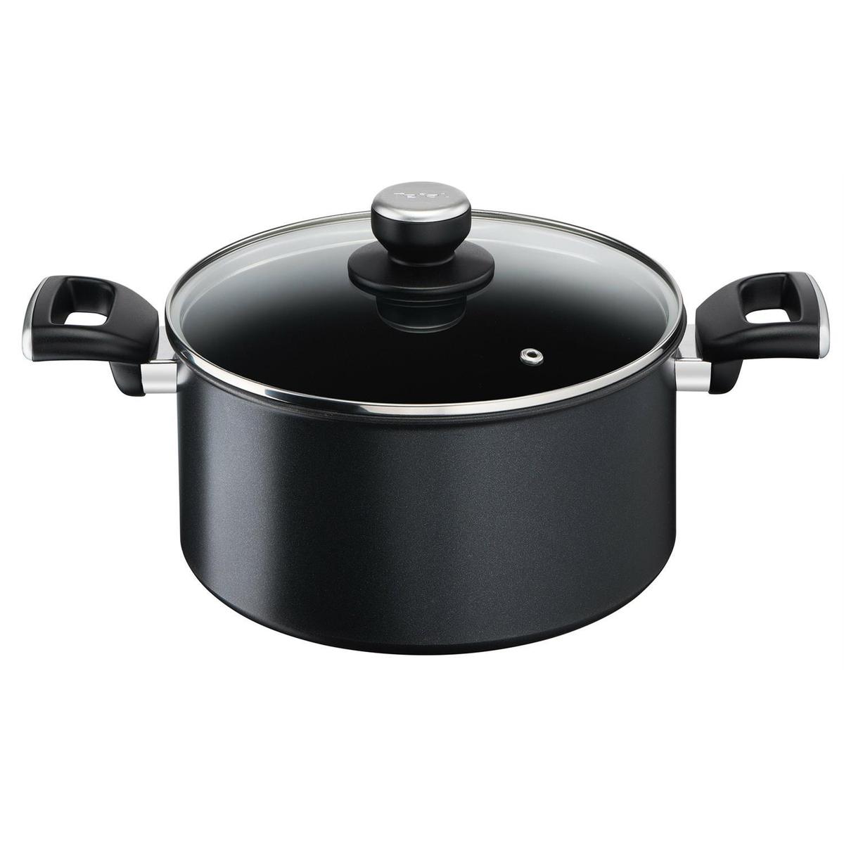 TEFAL TACHO UNLIMITED INDUÇAO 24CM 5LT +TAMPA VIDRO G2554602