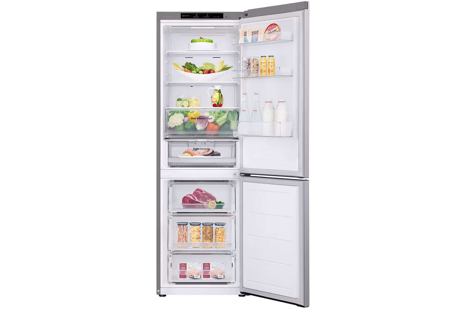 Frigorífico Combinado LG GBV3100EPY (No Frost - 186 cm - 344 L)