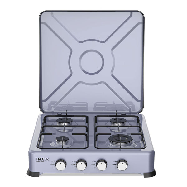 Haeger Fogareiro GAS 4 Bocas QUAD COOK 50,2 70 95MM