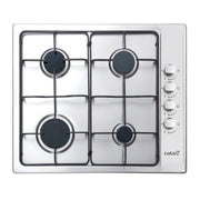 CATA Placa 4 GAS 60CM INOX