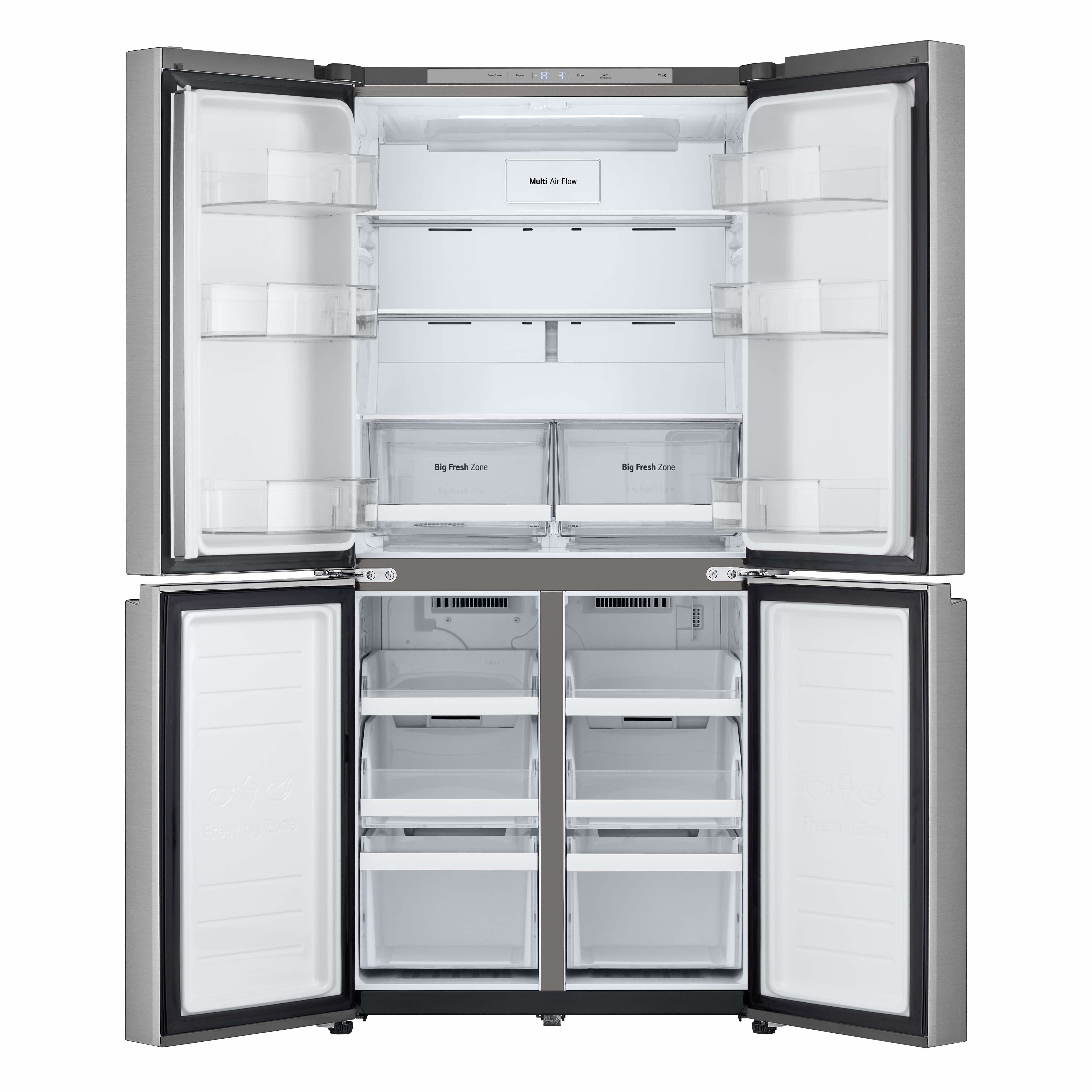 LG SIDE BY SIDE 4PT 1787X835X730MT NF 530LT INOX (E) GMB860PYDE