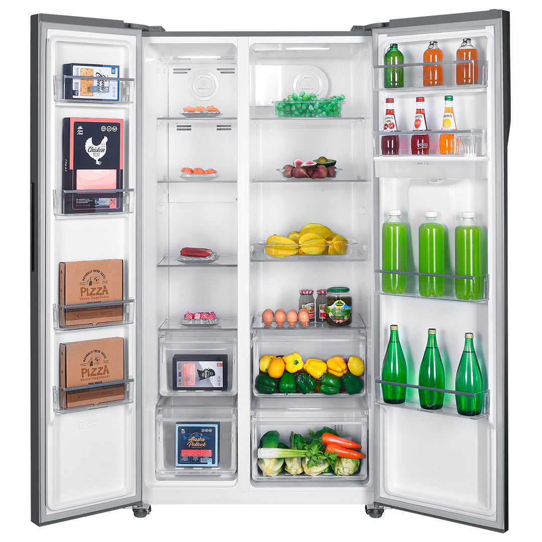Beko Side BY Side 1770X900X660 532LT da NF Inox (e)