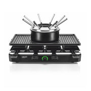 Haeger Grelhador Raclette e Fondue 1400W 8 Pessoas