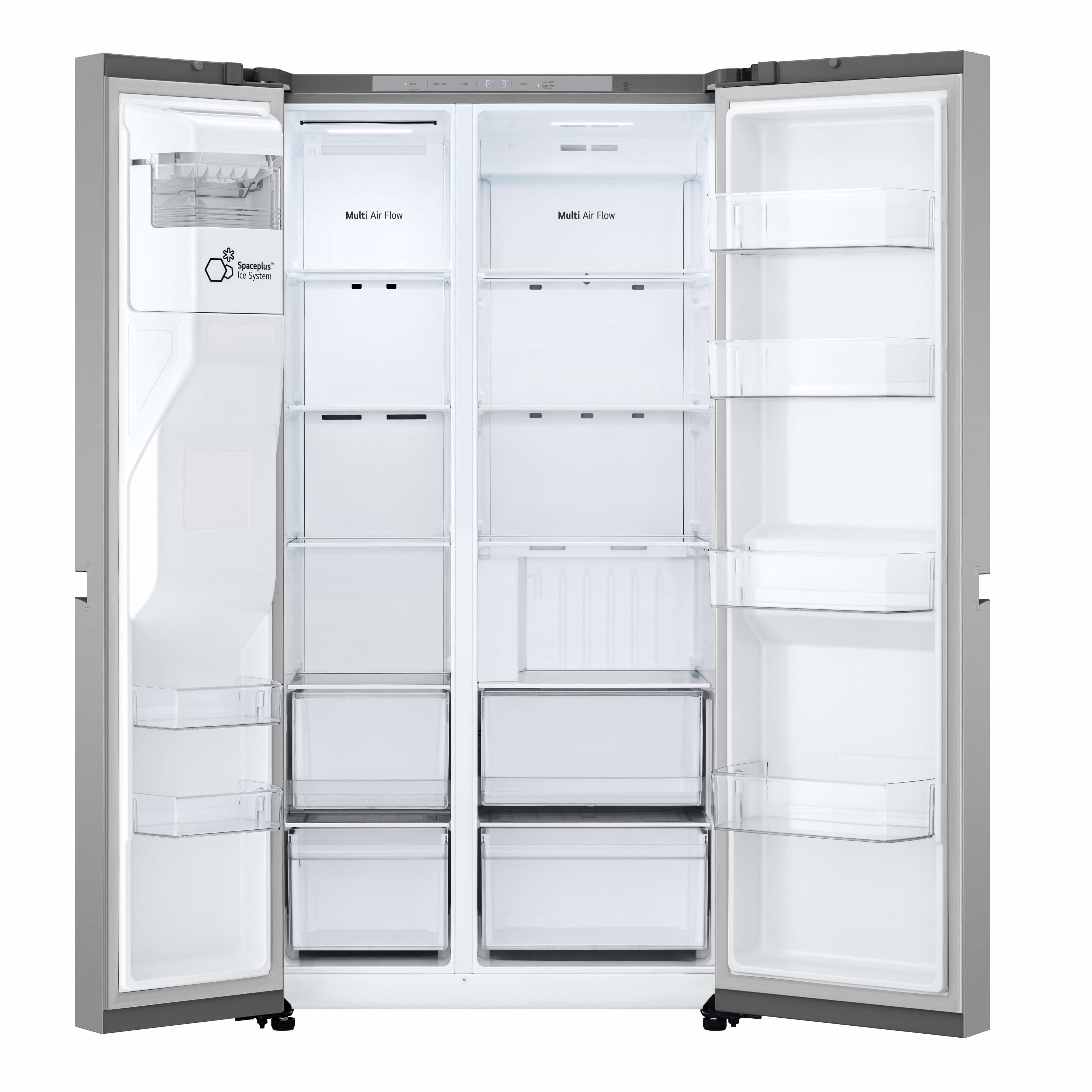 LG SIDE BY SIDE 1790X913X735MT 638LT DAG NF C/CAN SILVER (E) GSLC40PYPE