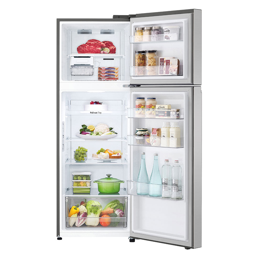 LG FRIGORIFICO 2PT 1,72X0,60X0,71MT 335LT NF INOX (E) GTBV38PZGKD