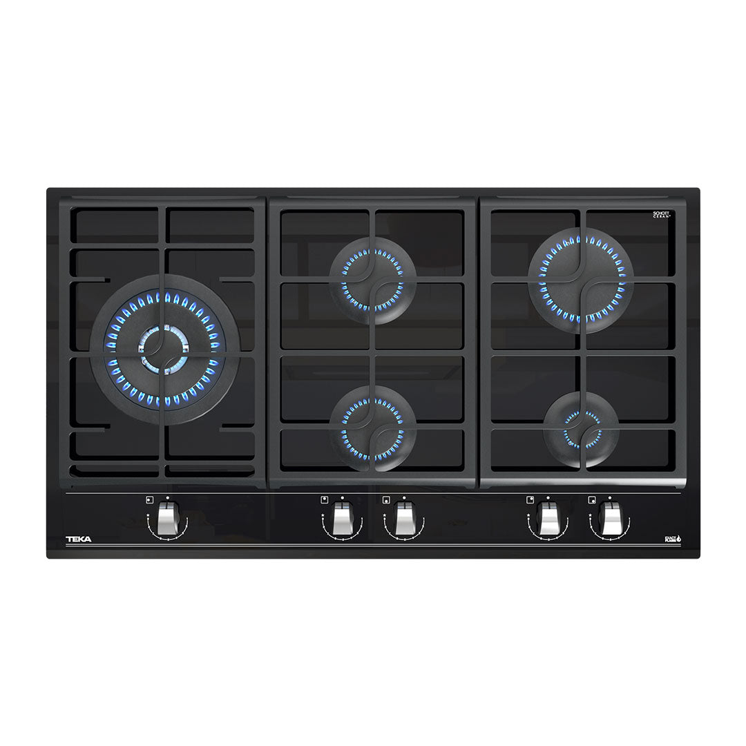 TEKA PLACA CRISTALGAS 90CMS 5GAS NAT GZC95320XBABK
