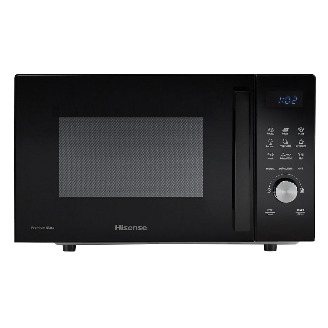 HISENSE MICROONDAS 23LT 800W C/GRILL 1000W PRETO H23MOBSD1HG