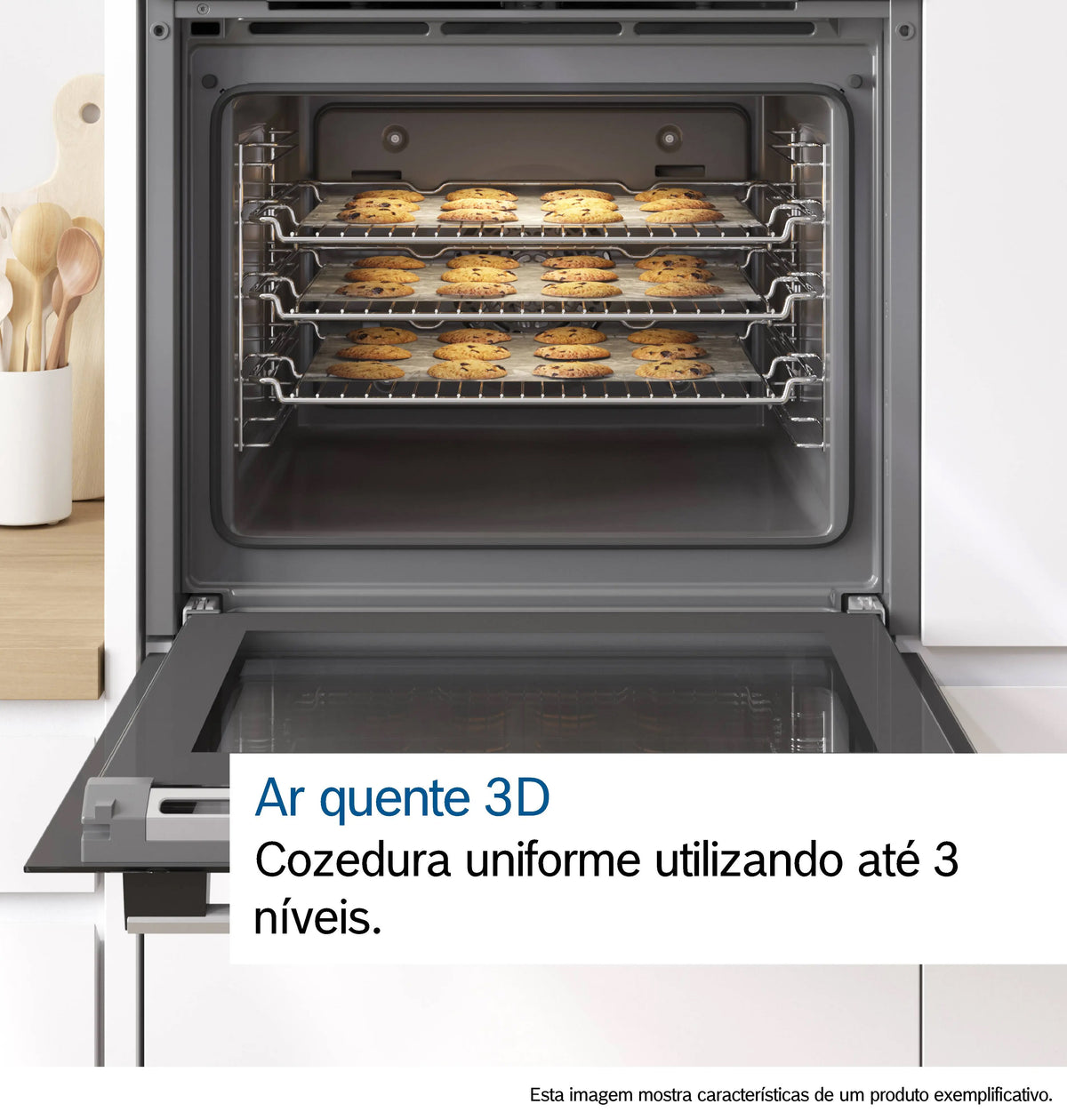 Bosch Forno 60CM 71LT Vidro Preto A+