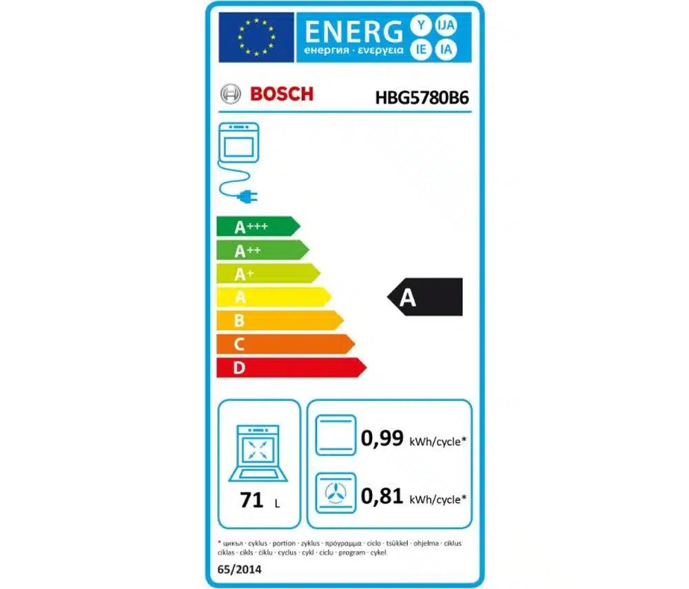 Forno BOSCH HBG5780B6 (Pirolítico)