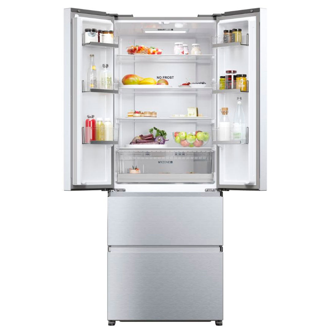 HAIER SIDE BY SIDE 4PTS 1900X700X675MT NF 446LT SILVER (E) HFR5719ENMG