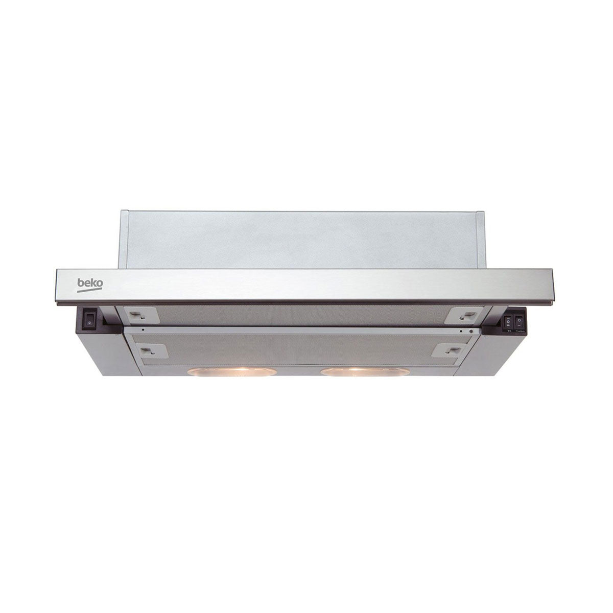 BEKO EXAUSTOR TELESCOPICO 60CM 3VELOC 483M3/H INOX E HNT61310X