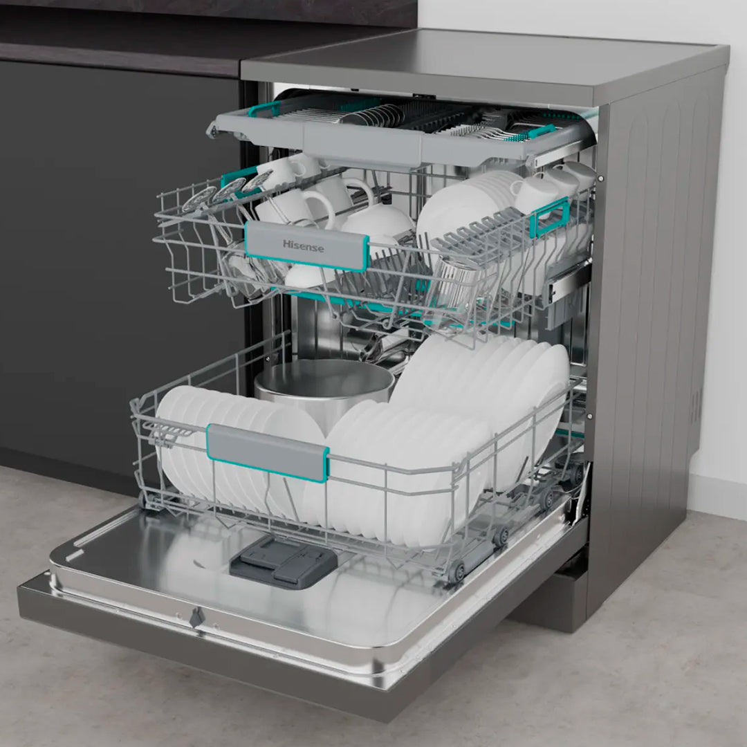 Hisense Maquina Louça 8PROG 16TALHERES LOOK INOX (a)