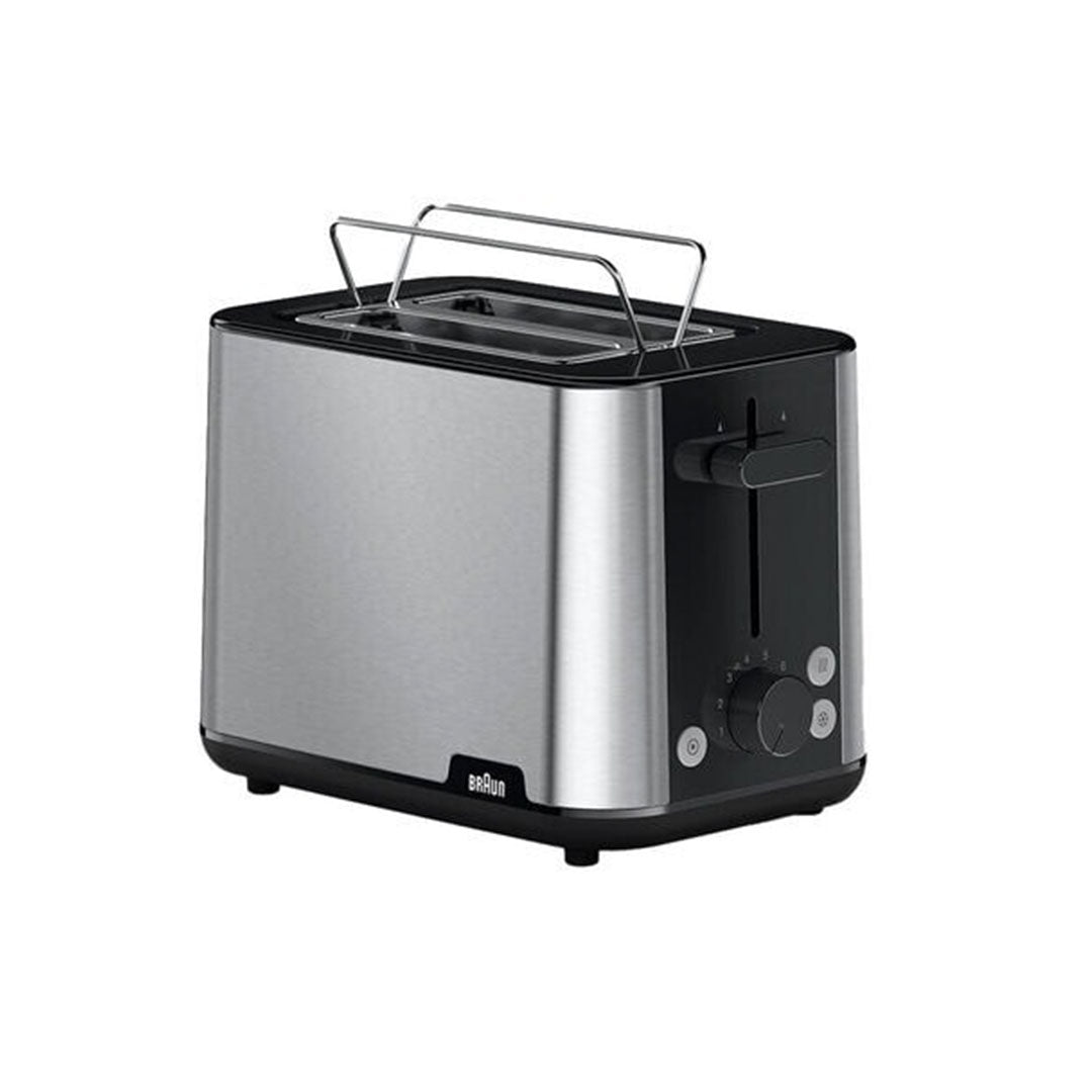 BRAUN TORRADEIRA 900W 2 FENDA BANDEJA MIGALHAS HT1510BK