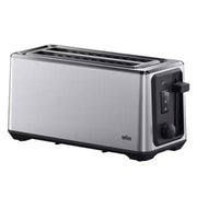Braun Torradeira 1470W 2 Fendas Preto/inox