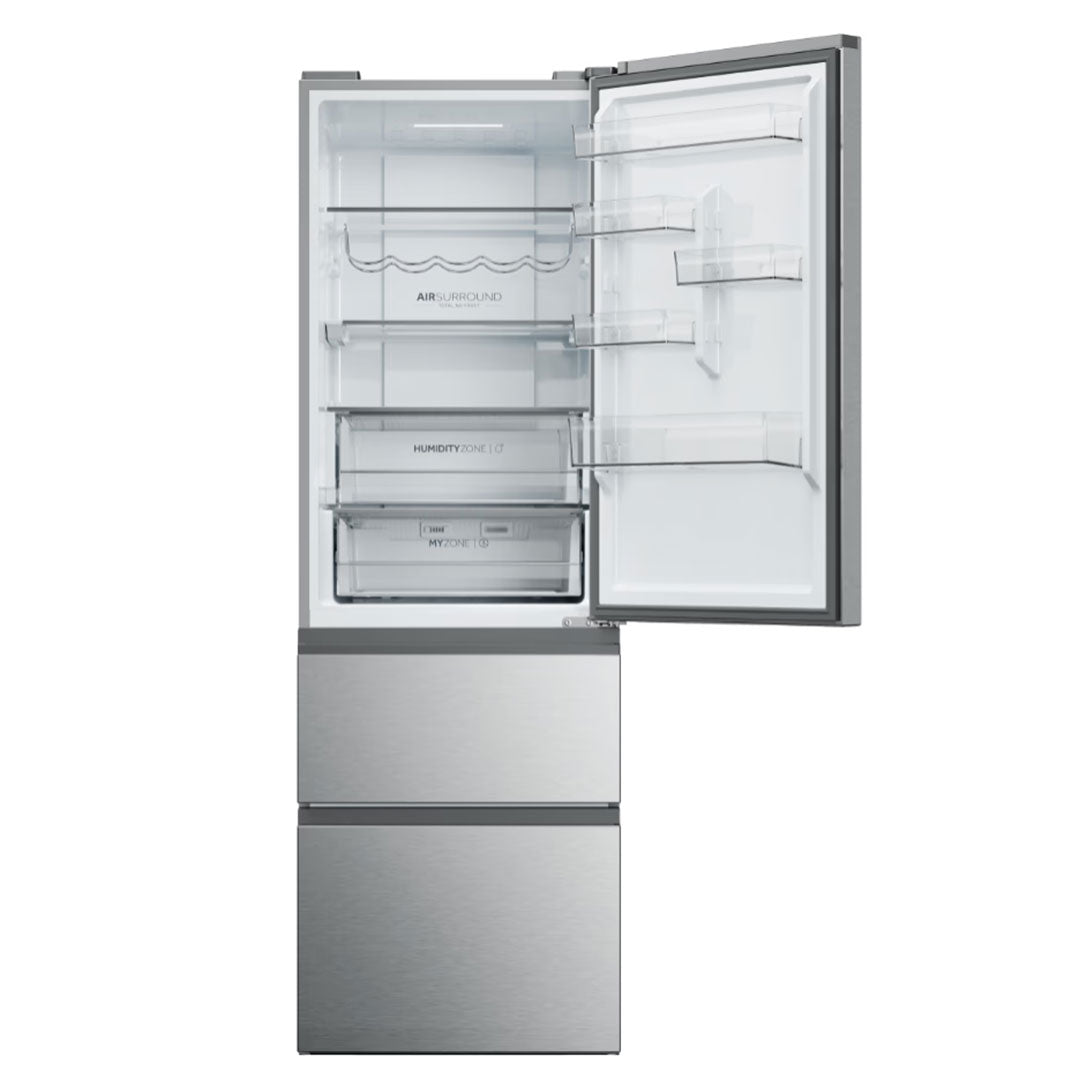 HAIER COMBINADO 1,85X0,595X0,667MT 3PT 360LT NF INOX (C) HTW5618CNMG